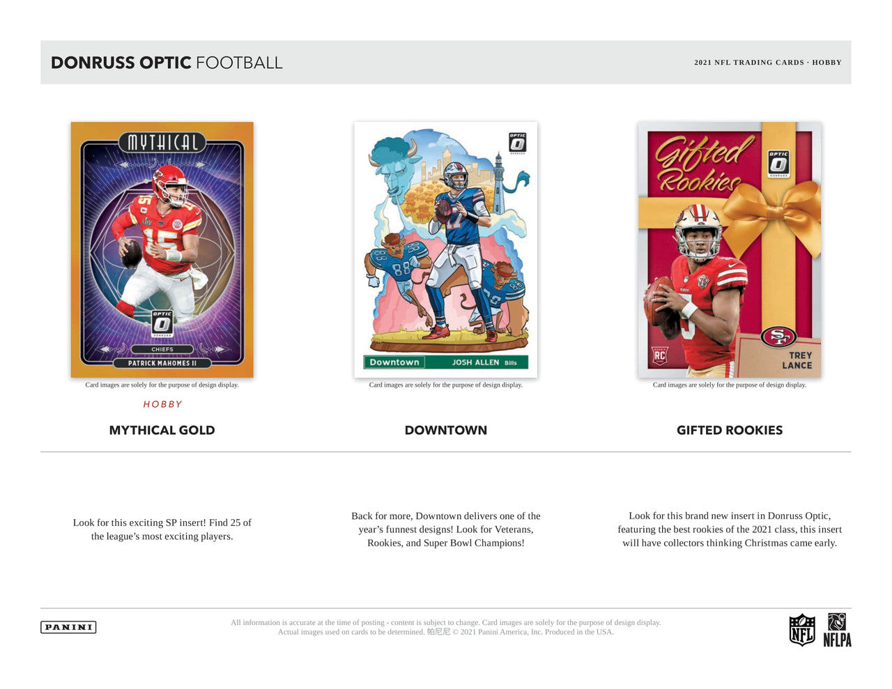 2021 Panini Donruss Optic Football Hobby Box