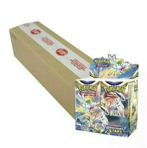 Pokemon Brilliant Stars Booster Case (6 Boxes) Factory Sealed Origin Collectibles LLC Pokemon Brilliant Stars Booster Case (6 Boxes) Factory Sealed Origin Collectibles LLC