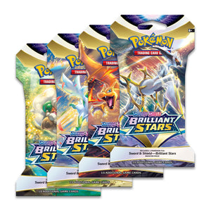 Pokmon TCG: Sword & Shield-Brilliant Stars Sleeved Booster Pack Origin Collectibles LLC Pokmon TCG: Sword & Shield-Brilliant Stars Sleeved Booster Pack Origin Collectibles LLC